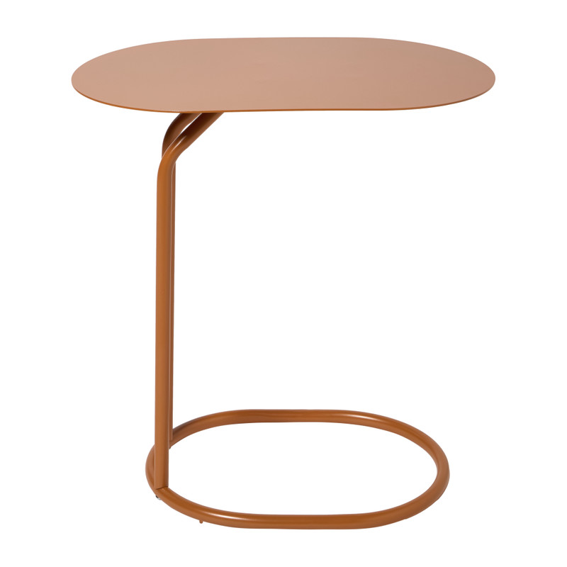 Bijzettafel Freddy - bruin - 49x45x28 cm