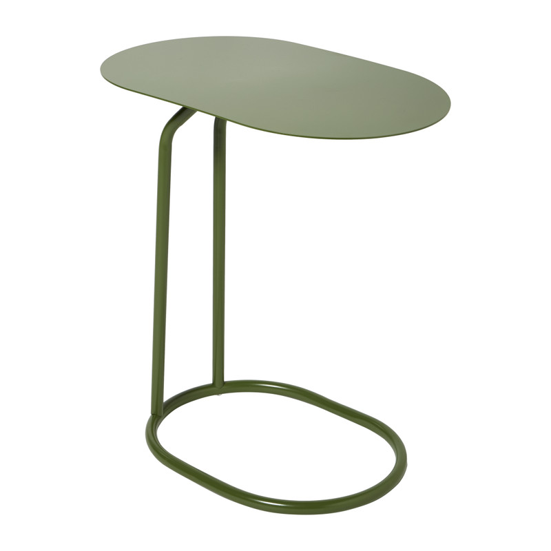 Bijzettafel Freddy - groen - 49x45x28 cm