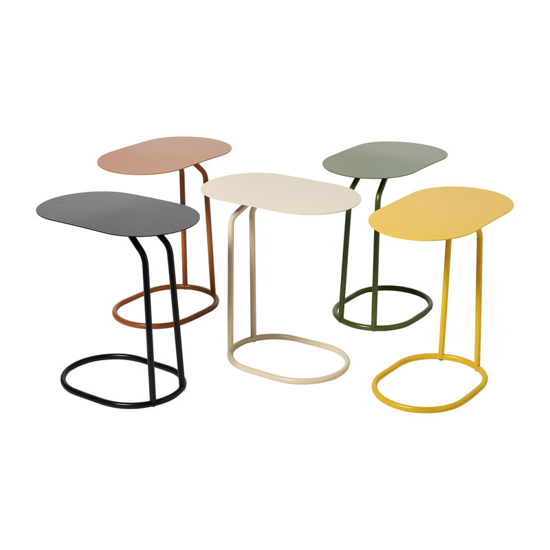 Bijzettafel Freddy - groen - 49x45x28 cm