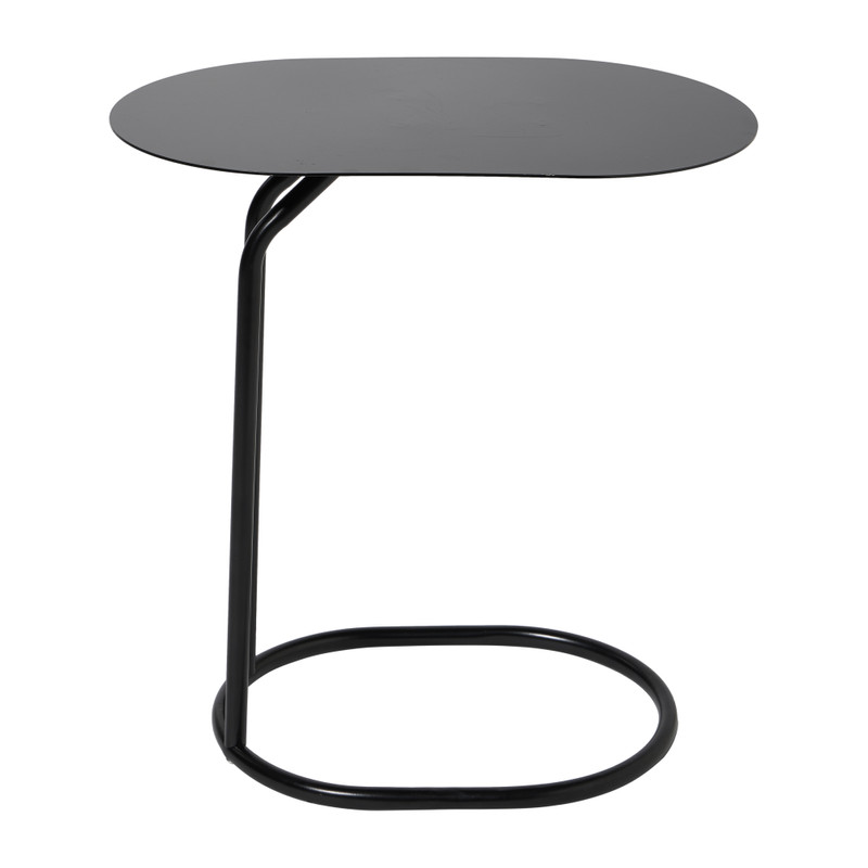 Bijzettafel Freddy - zwart - 49x45x28 cm