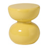 Bijzettafel duo bubble - geel - ø30x35 cm