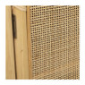 Nachtkastje Bali met deurtje - rotan - naturel - 60x46x35 cm