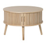 Tafel/kast Uppsala rond - naturel - ø60x40 cm