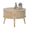 Tafel/kast Uppsala rond - naturel - ø60x40 cm