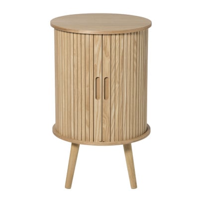 Kast Uppsala rond hoog - naturel -  ø40x65 cm