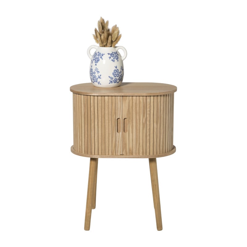 Kast Uppsala ovaal - naturel - 65x50x30 cm