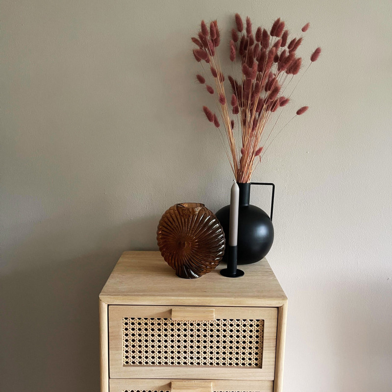 Webbing Java kast met 5 laden - 107x40x31 cm