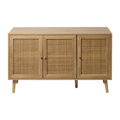 Webbing dressoir Batavia - bruin - 70x120x39 cm