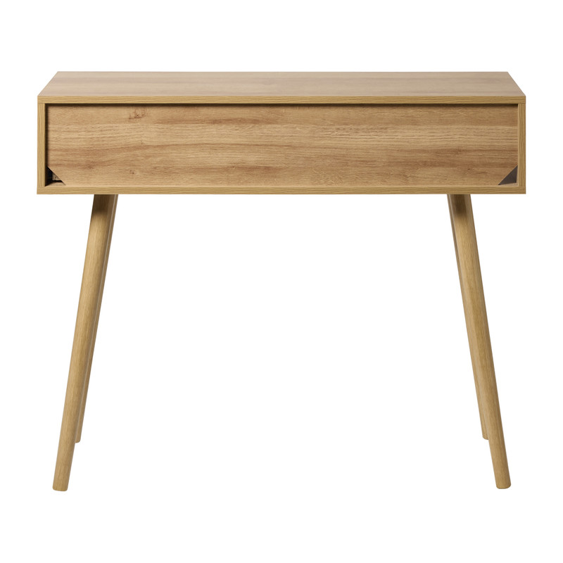 Webbing sidetable Batavia - bruin - 81x100x30 cm