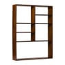 Wandkast met vakken Dex - donkerbruin - 78x60x12 cm