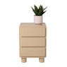 Kastje hoogglans 3ldn - beige - 40x31x56 cm