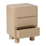 Kastje hoogglans 3ldn - beige - 40x31x56 cm
