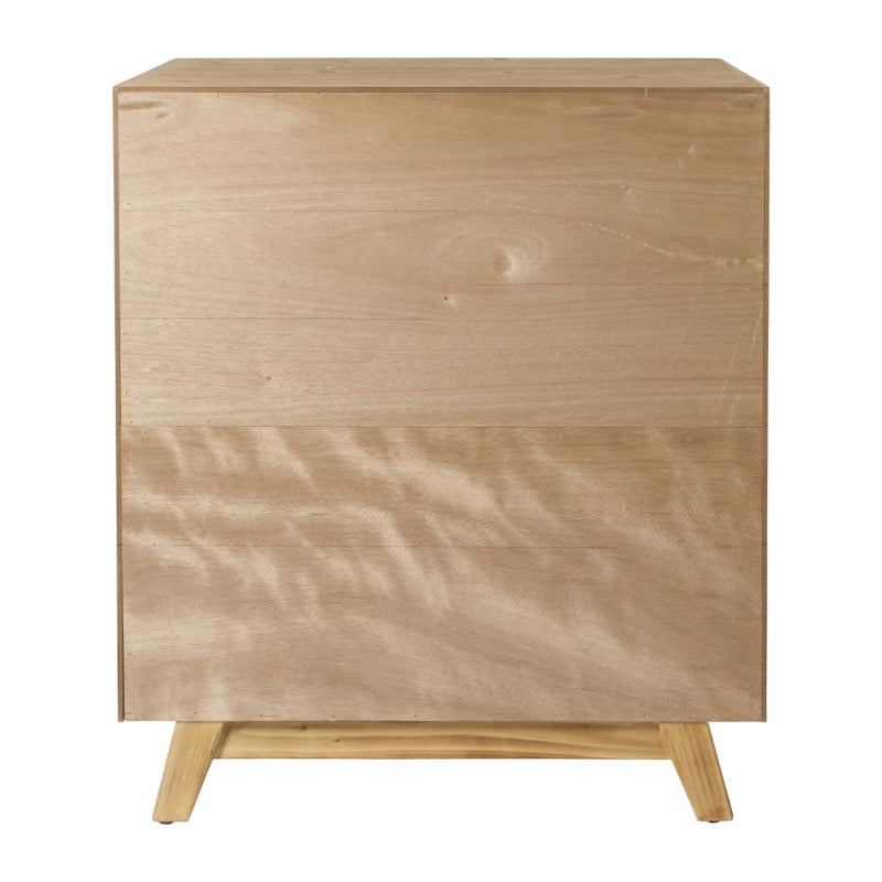 Ladekast Variée met 9 laden - bruin/wit - 83x70x37 cm