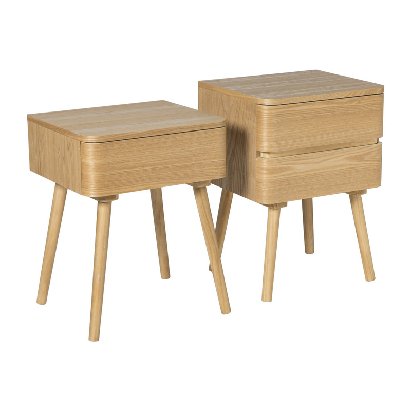 Nachtkastje Trondheim - 1 lade - 51x40x34 cm