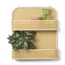 Webbing wandrekje - met 2 planken - 40x10x45 cm 