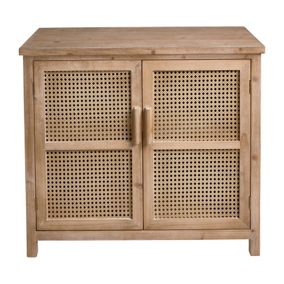 Webbing kast Bandung - naturel - 72x80.5x39 cm