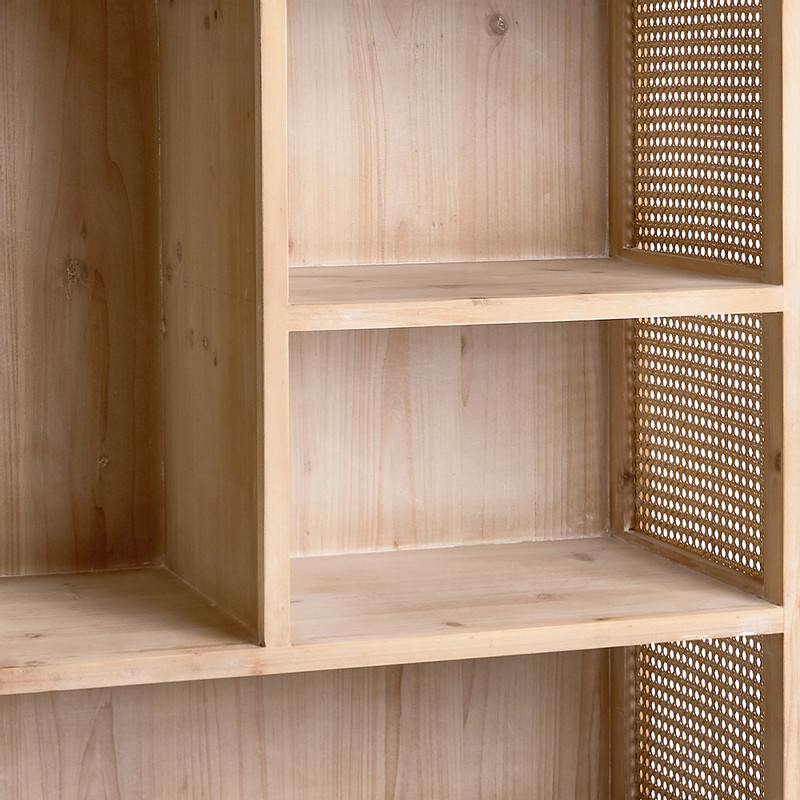 Webbing boekenkast Bandung - 71x35x172 cm