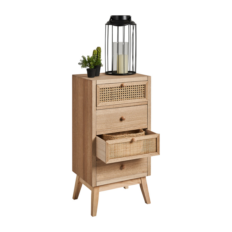 Kastje webbing - 4 laden - 40x30x79 cm