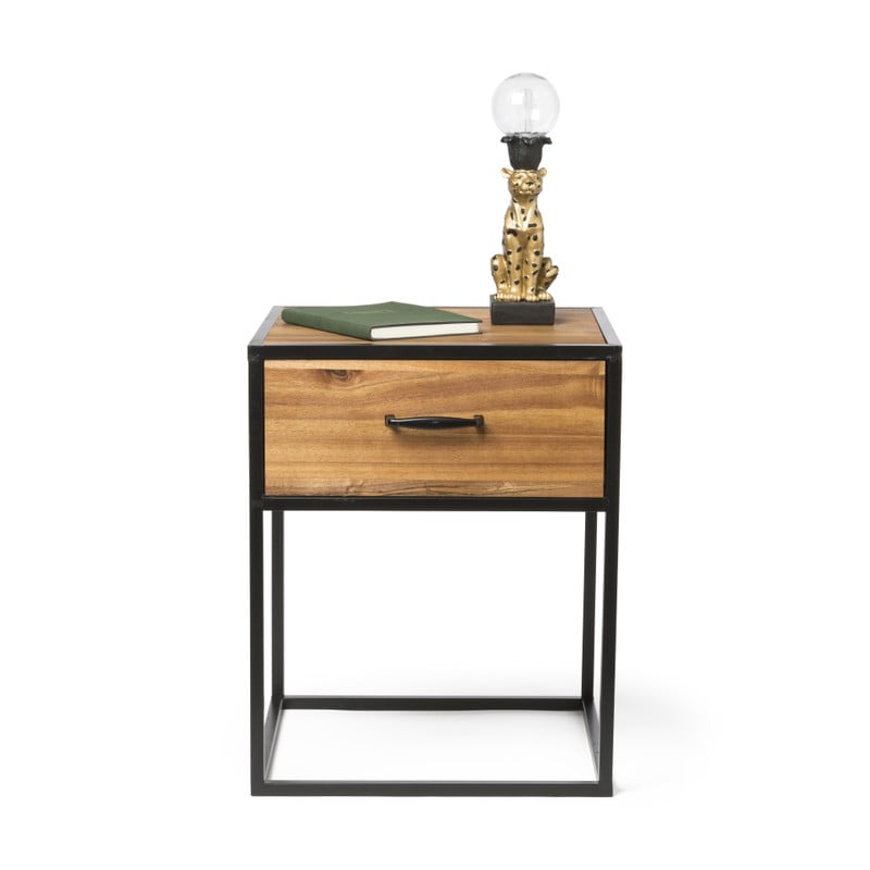 Nachtkastje Charlie met lade - 50x40x40 cm