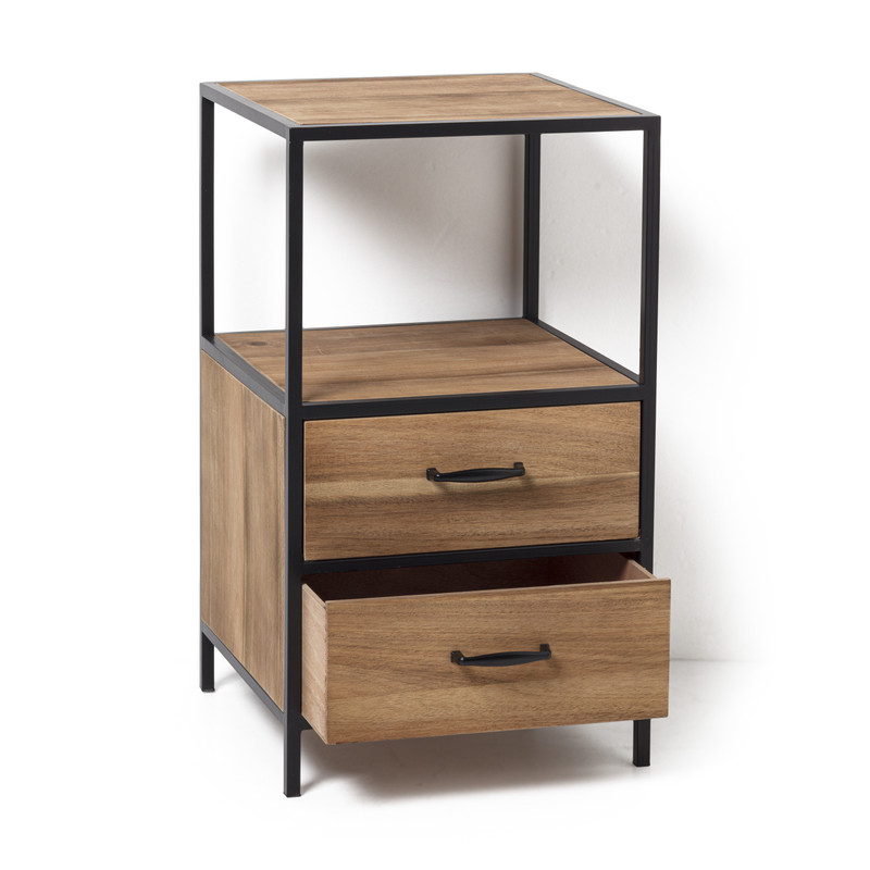 Kastje Charlie met 2 laden - 70x40x40 cm