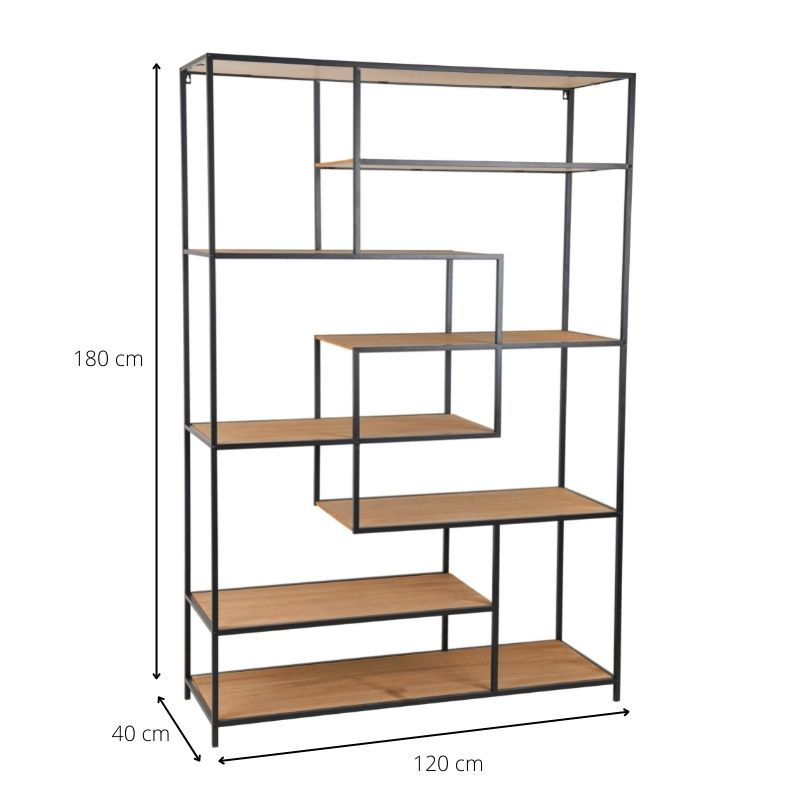 Vakkenkast Charlie XL - 120x40x180 cm