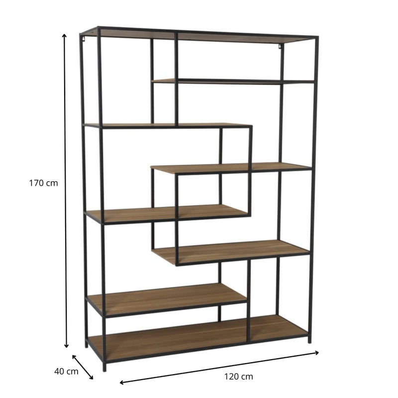 Vakkenkast Charlie XL - 170x120x40 cm 
