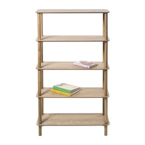 Boekenkast Scandi - naturel - 140x80x30 cm