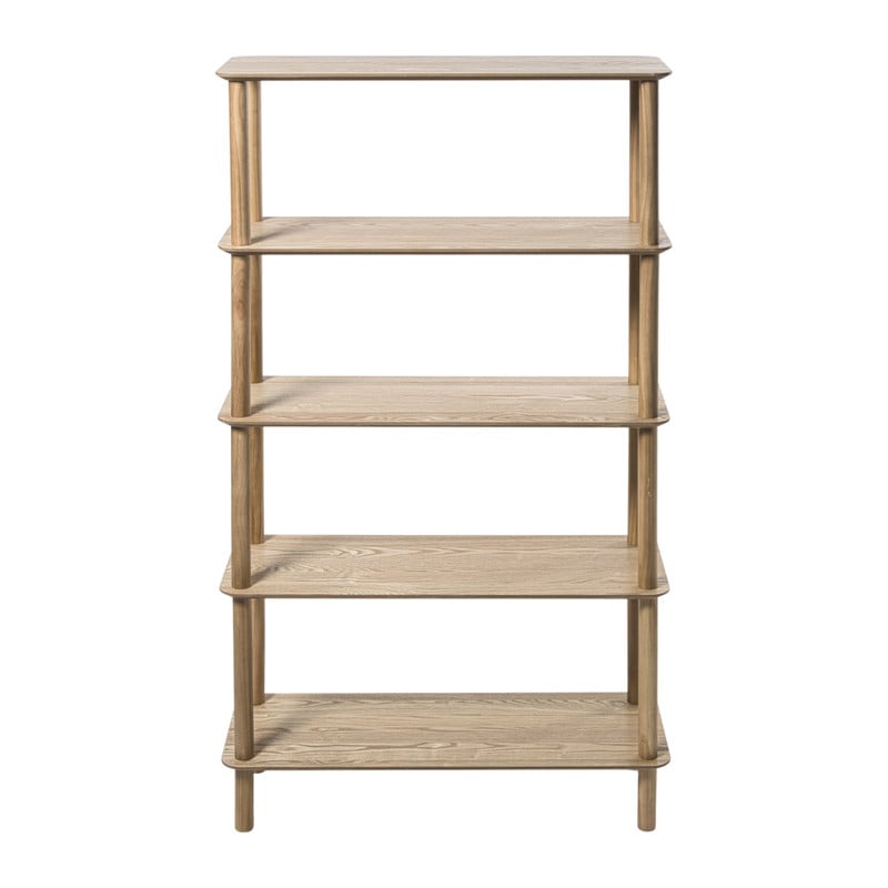 Boekenkast Scandi - naturel - 140x80x30 cm