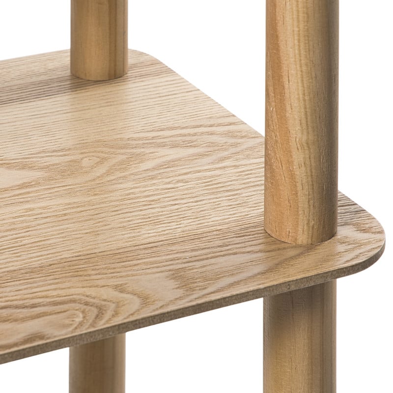 Boekenkast Scandi - naturel - 140x80x30 cm