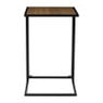 Bijzettafel basix - bruin - 45x40x60 cm