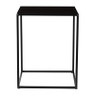 Bijzettafel basix - zwart - 40x40x50 cm