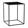 Bijzettafel basix - zwart - 40x40x50 cm
