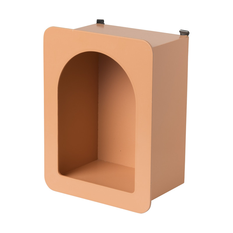 Wandkastje Zaha - oranje - 19.7x15x9 cm
