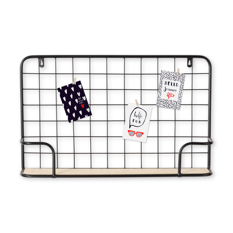 Wandrekje met plankje - 65x12x40 cm