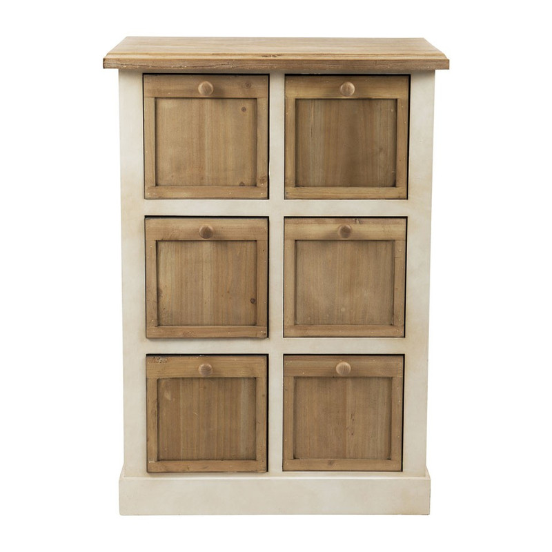 Wandkast cottage - 2x3 laden