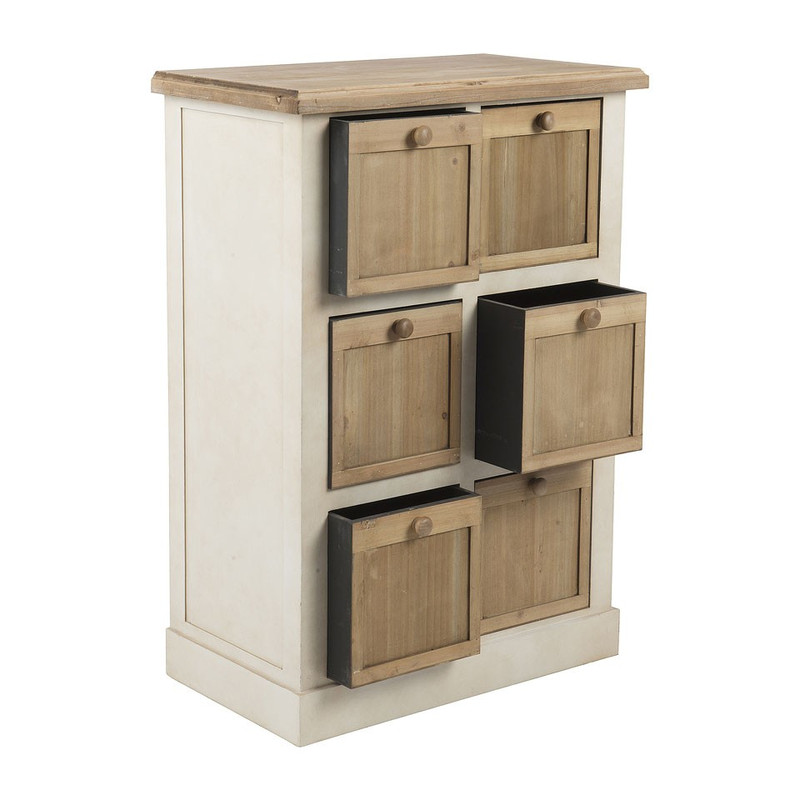 Wandkast cottage - 2x3 laden