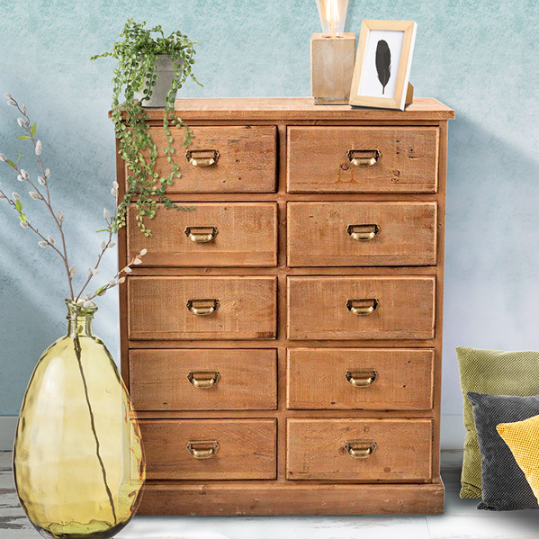 Apothekerskast - 10 laden