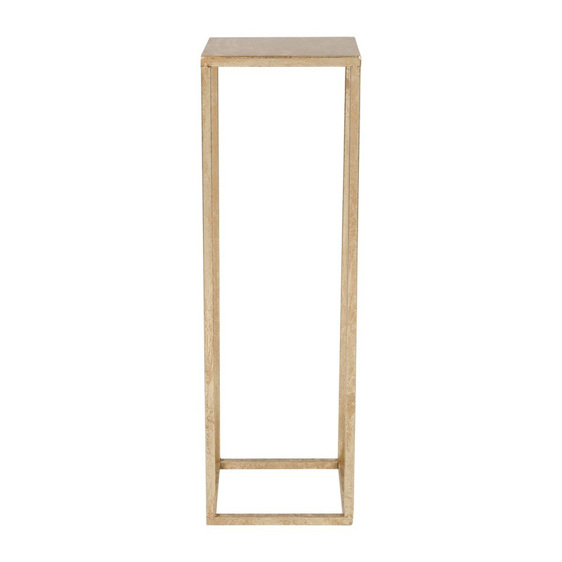 Bijzettafeltje antic gold - 20x20x65cm