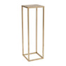 Bijzettafeltje antic gold - 20x20x65cm