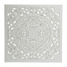 Wandpaneel  Fez - 50 x 50 cm - wit