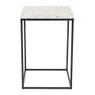 Bijzettafeltje terrazzo - 30x30x44 cm