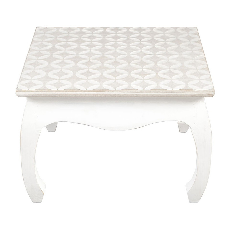 Tafeltje opium - cirkel/ruitpatroon