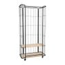 Bakkerskast kledingrek - 80x36x170 cm 