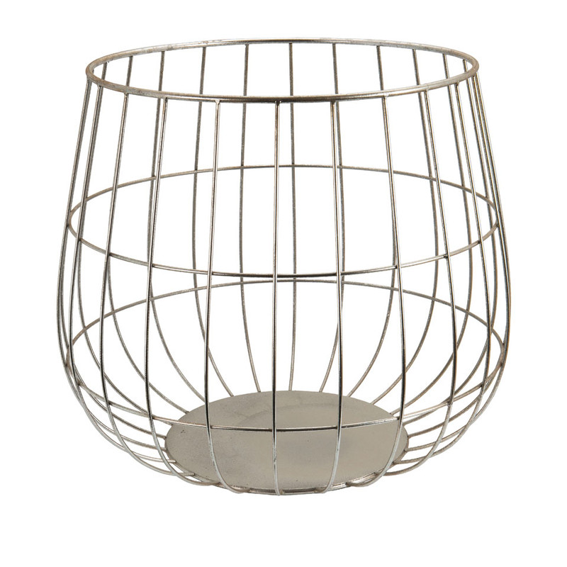 Tafeltje Malmo - zilver - 50x53 cm