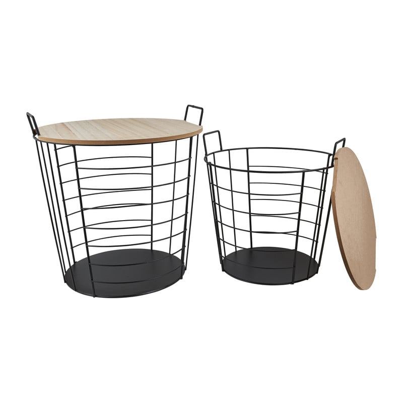 Opbergmand Oxford - ø40x43 cm 