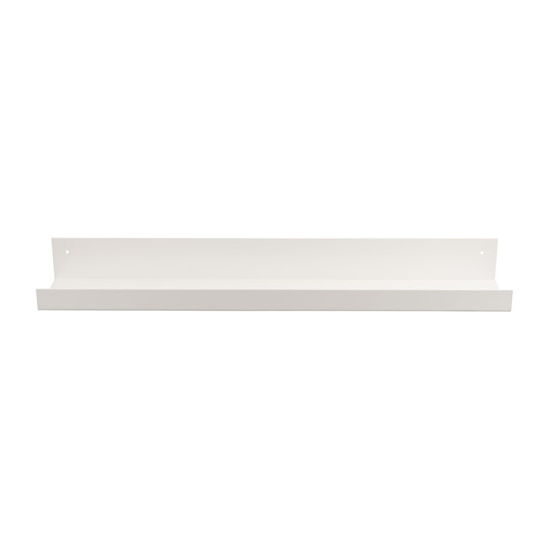 Wandplank metaal - 60 cm - wit