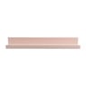 Wandplank metaal - 60 cm - roze