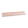 Wandplank metaal - 60 cm - roze