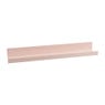 Wandplank metaal - 60 cm - roze