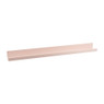 Wandplank metaal - 90 cm - roze